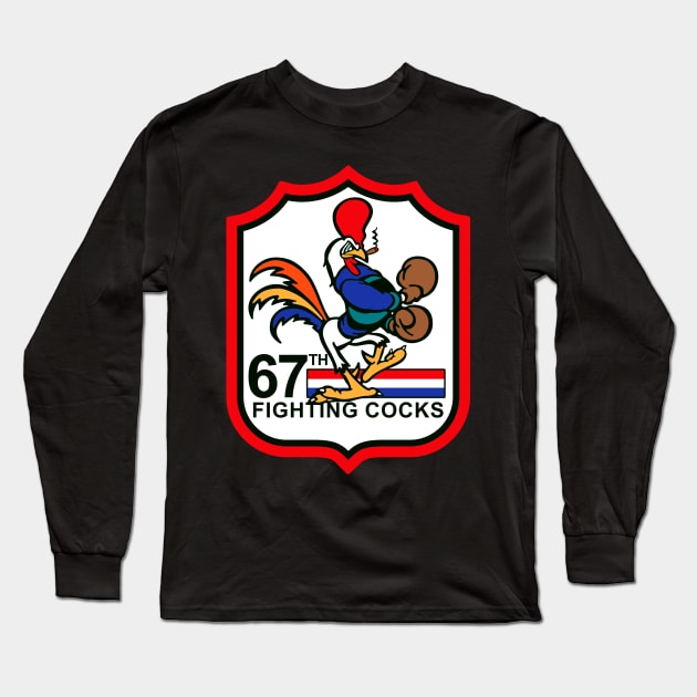 67th Fighter Squadron Long Sleeve T-Shirt by MBK